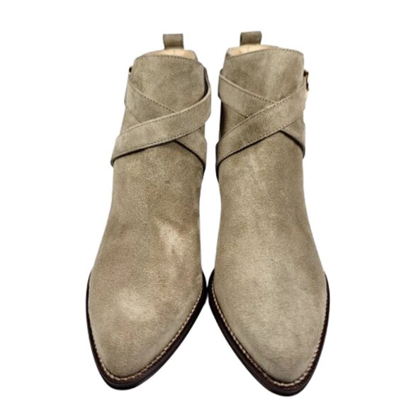 Banana Republic Stella Taupe Suede Boot - Size: 7 - Picture 2 of 10